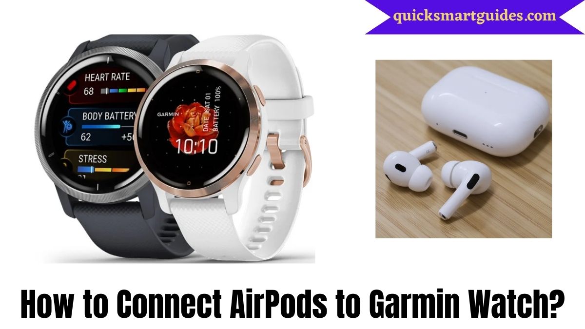 Garmin best sale with airpods