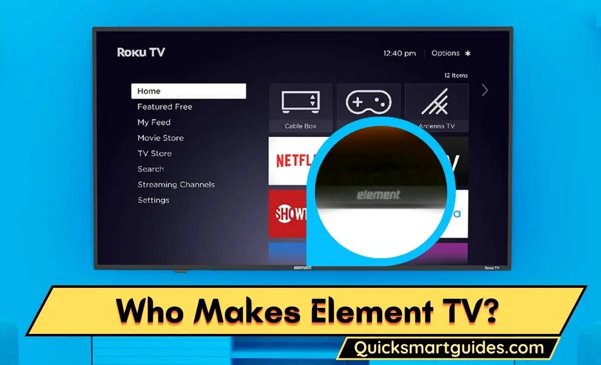 Who Makes Element TV?