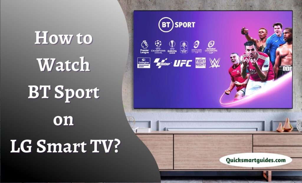 BT Sport on LG Smart TV