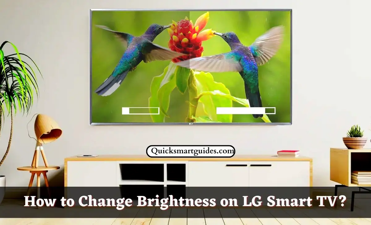 Change Brightness on LG Smart TV