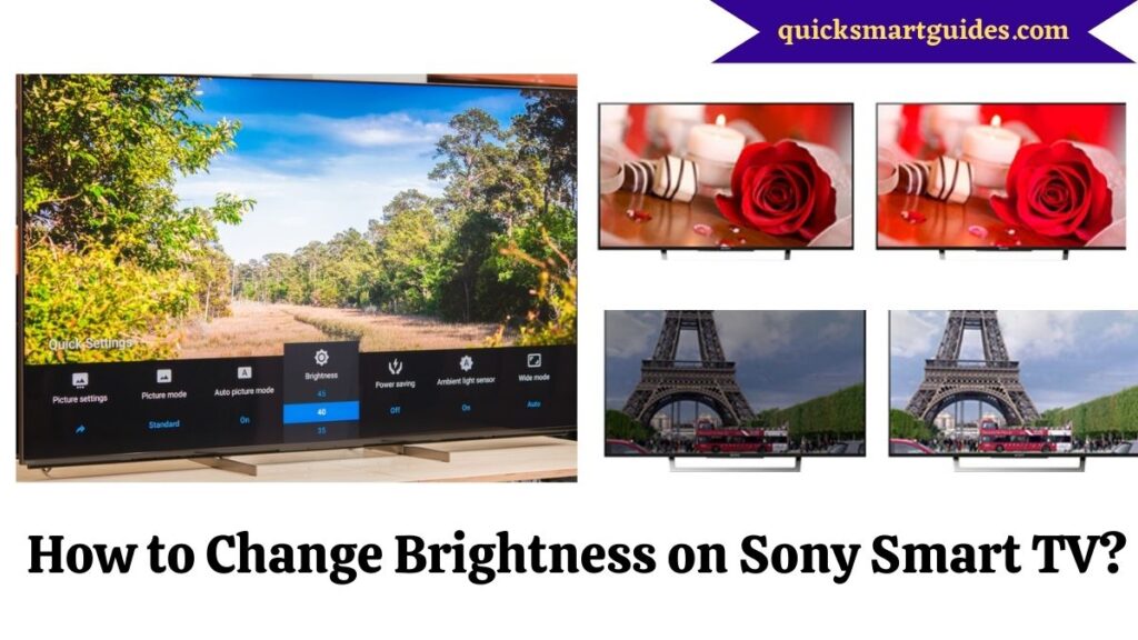 Change Brightness on Sony Smart TV