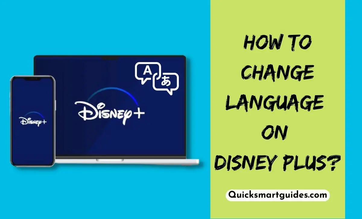 Change Language on Disney Plus