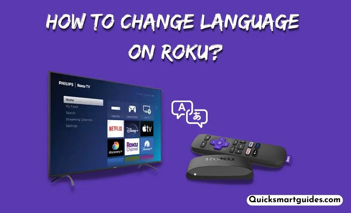 Change Language on Roku
