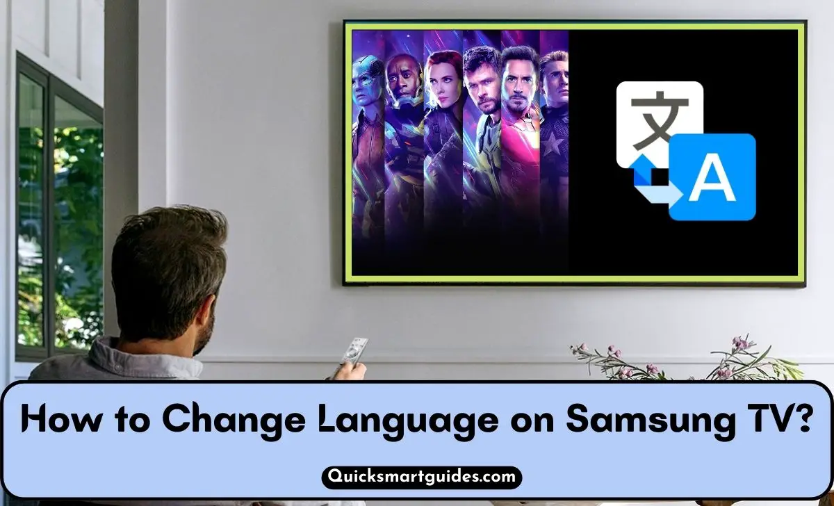 Change Language on Samsung TV