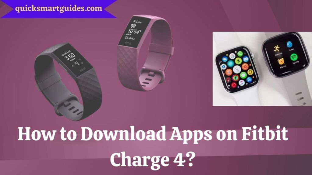 Download Apps on Fitbit Charge 4