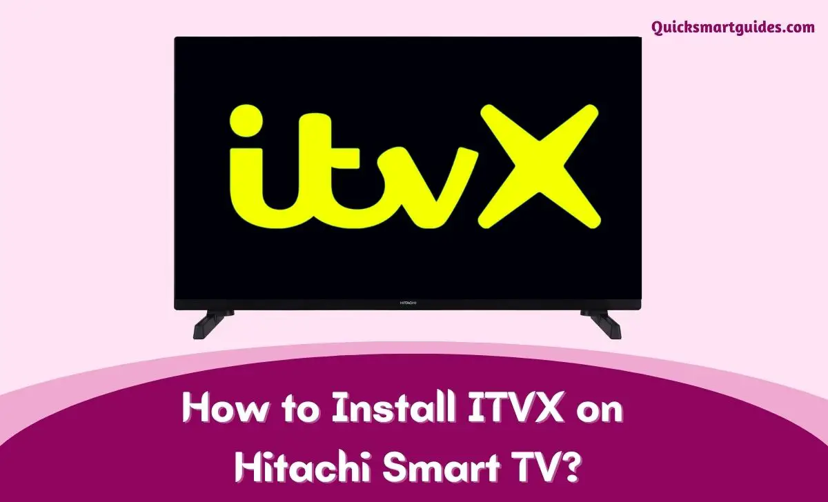 ITVX on Hitachi Smart TV