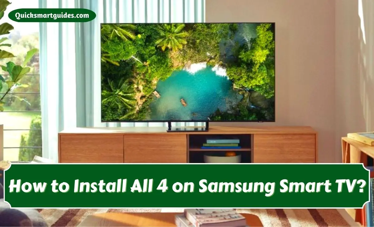 All 4 on Samsung Smart TV