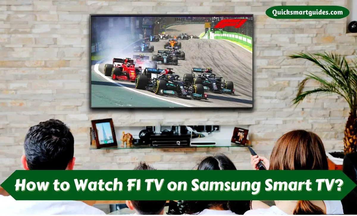 F1 TV on Samsung Smart TV