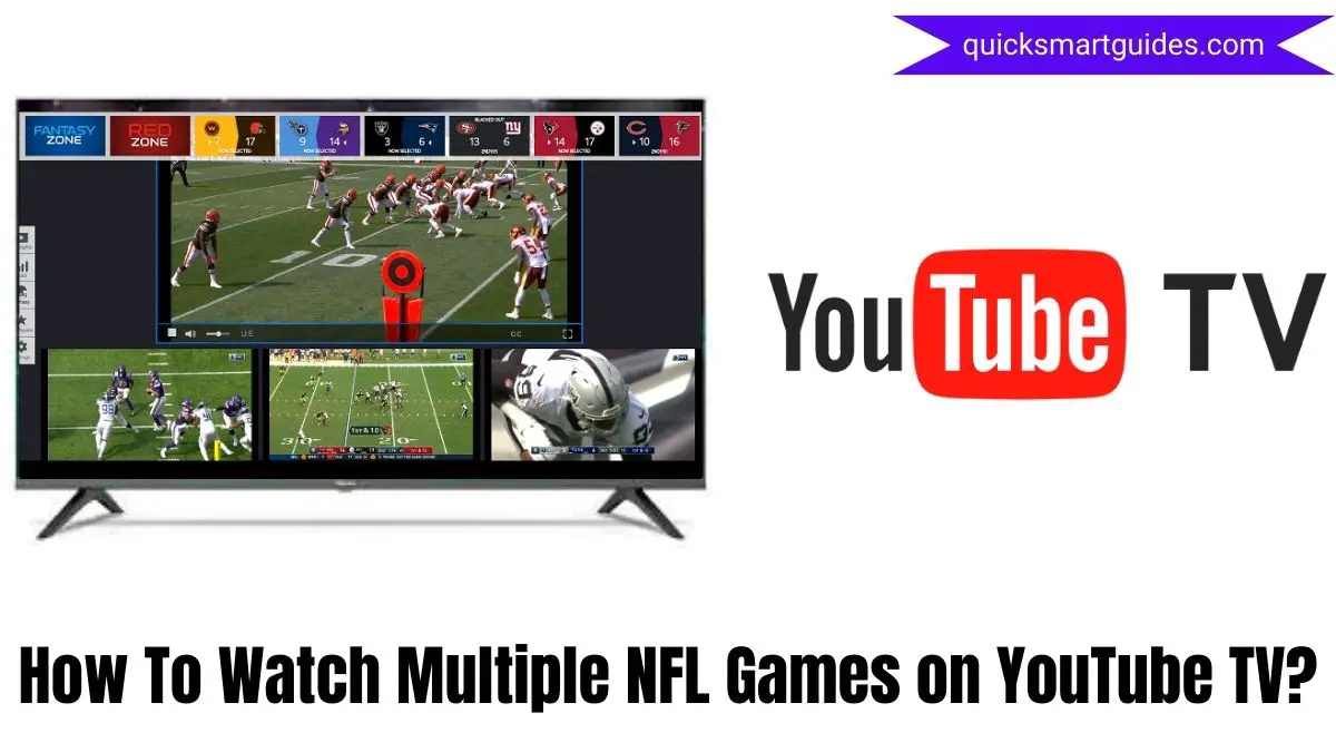 TV Now Offers NFL Multiview Showing 4 Game At Once - Here is  Everything You Need to Know About Multiview For NFL Sunday Ticket