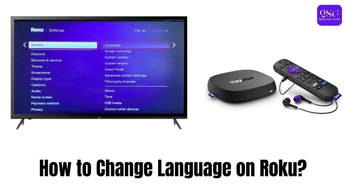 Change Language on Roku
