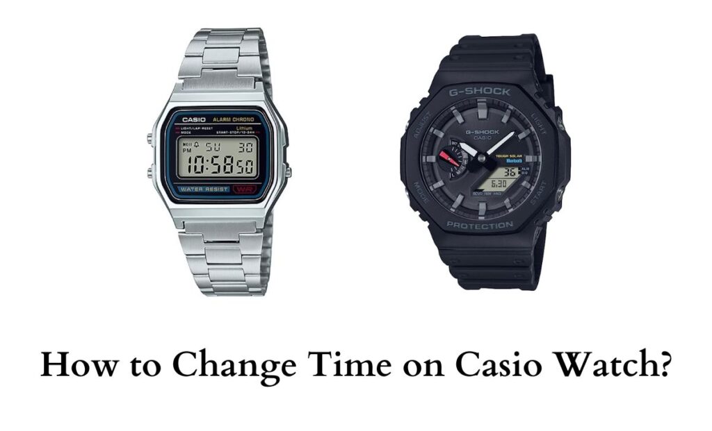 Change Time on Casio Watch