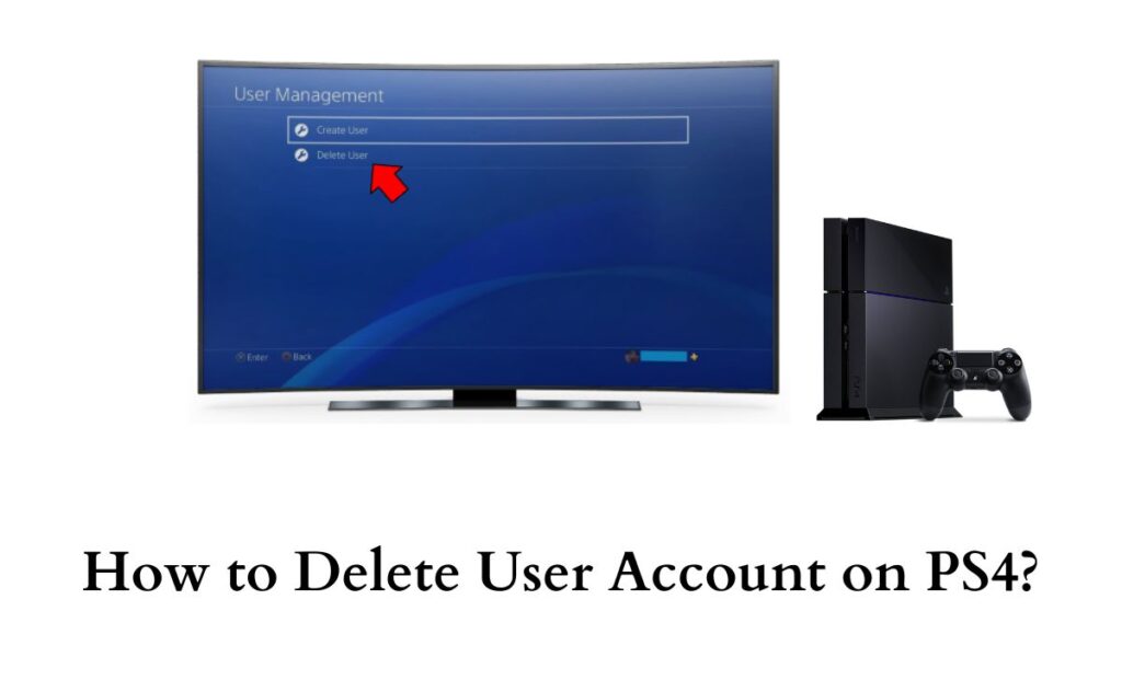 Delete User Account on PS4
