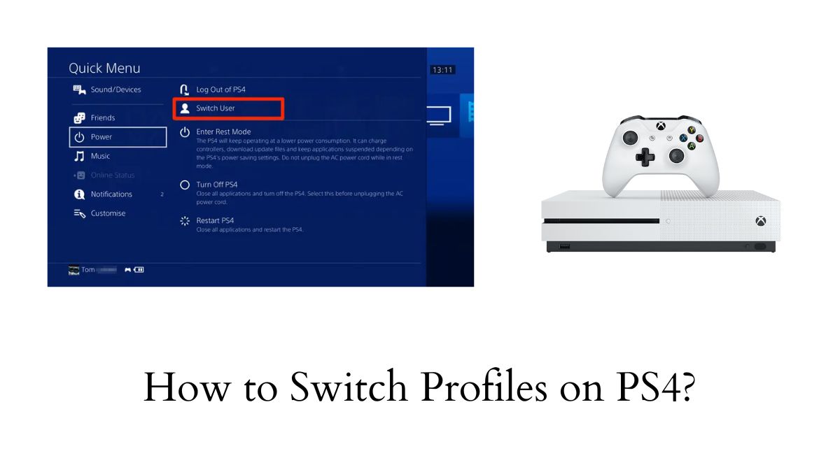 Switch Profiles on PS4